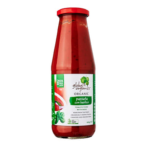Tomato Puree with Fresh Basil (680g)