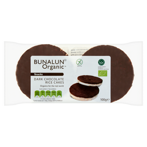 Bunalun Organic Dark Chocolate Rice Cakes 100G