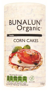Bunalun Organic Corn Cakes 110G