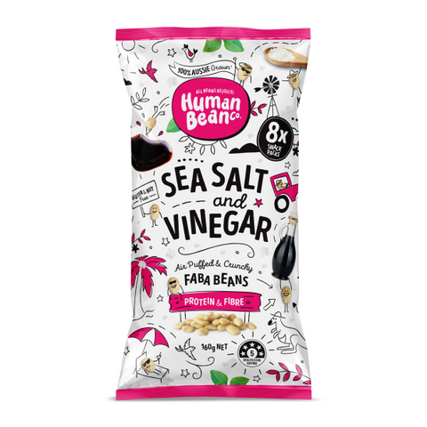 Faba Beans - Sea Salt & Vinegar (8x20g)