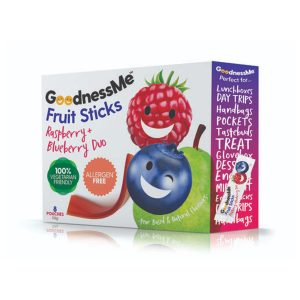 Goodness Me Fruit Sticks Rasberry and Blueberry