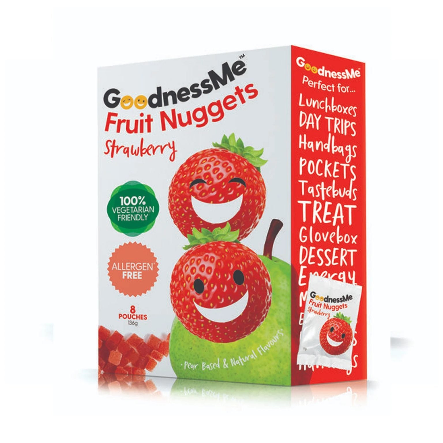 Goodness Me Fruit Nuggets Strawberry