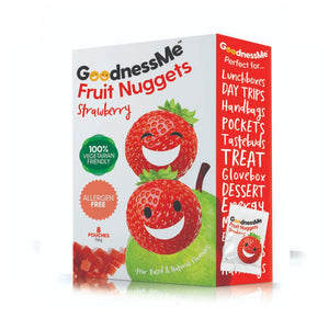Goodness Me Fruit Nuggets Strawberry