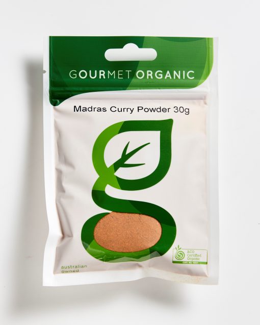 Gourmet Organic Madras Curry Powder (30g)