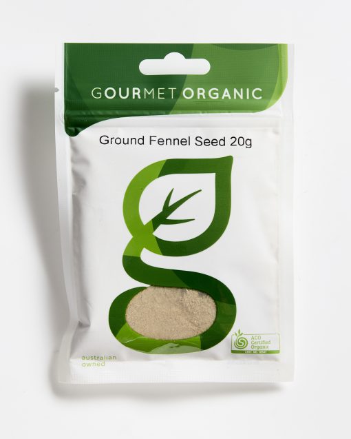 Gourmet Organic Fennel Ground Organic (20g)