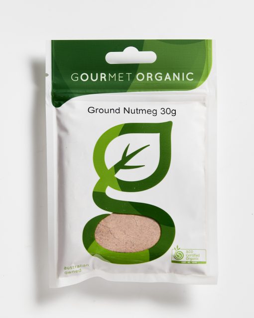 Gourmet Organic Nutmeg Ground Organic (30g)