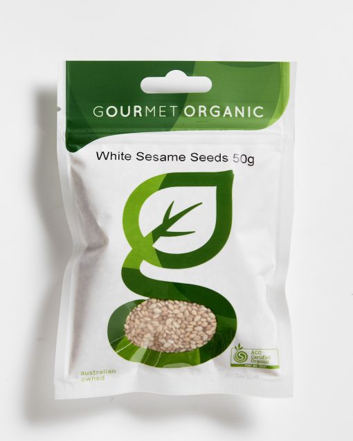 Gourmet Organic Sesame Seeds White (50g)