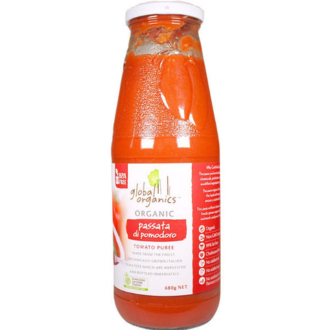 Global Organics Tomato Puree (680g)