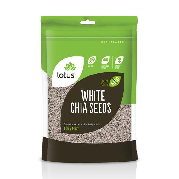 Lotus Chia Seeds White (125g)