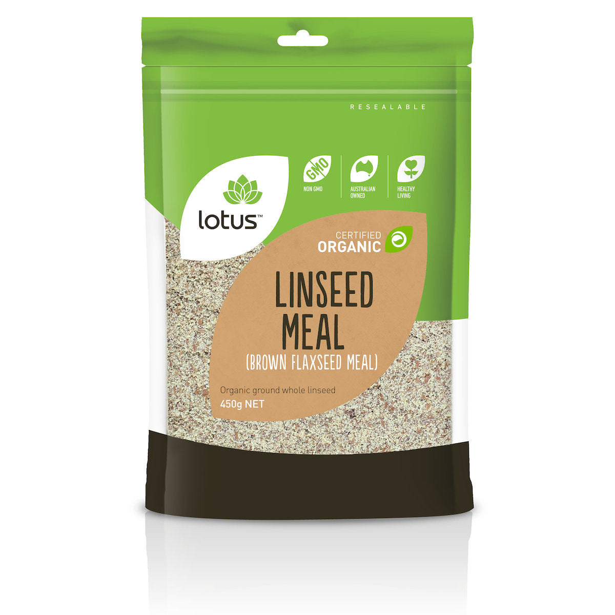 Lotus Organic Linseed Meal (Brown Flaxseed Meal)