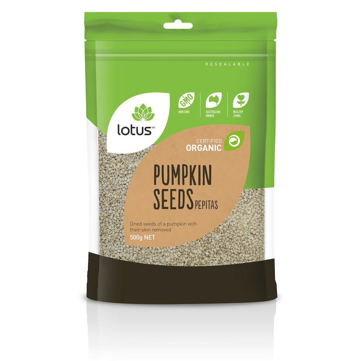 Lotus Organic Pumpkin Kernels (Pepitas)