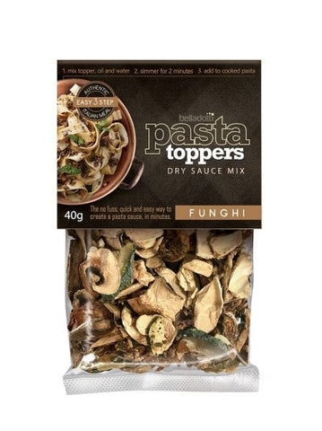 Belladotti Pasta Topper Porcini & Mushroom Dry Sauce Mix