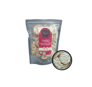 Organic Brown Rice Cakes Salt & Pepper