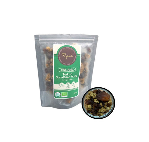 Organic Turkish Sun-Dried Fruits No Sugar Added