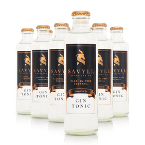 Savyll Alcohol-Free Gin & Tonic, 12 x 250ml