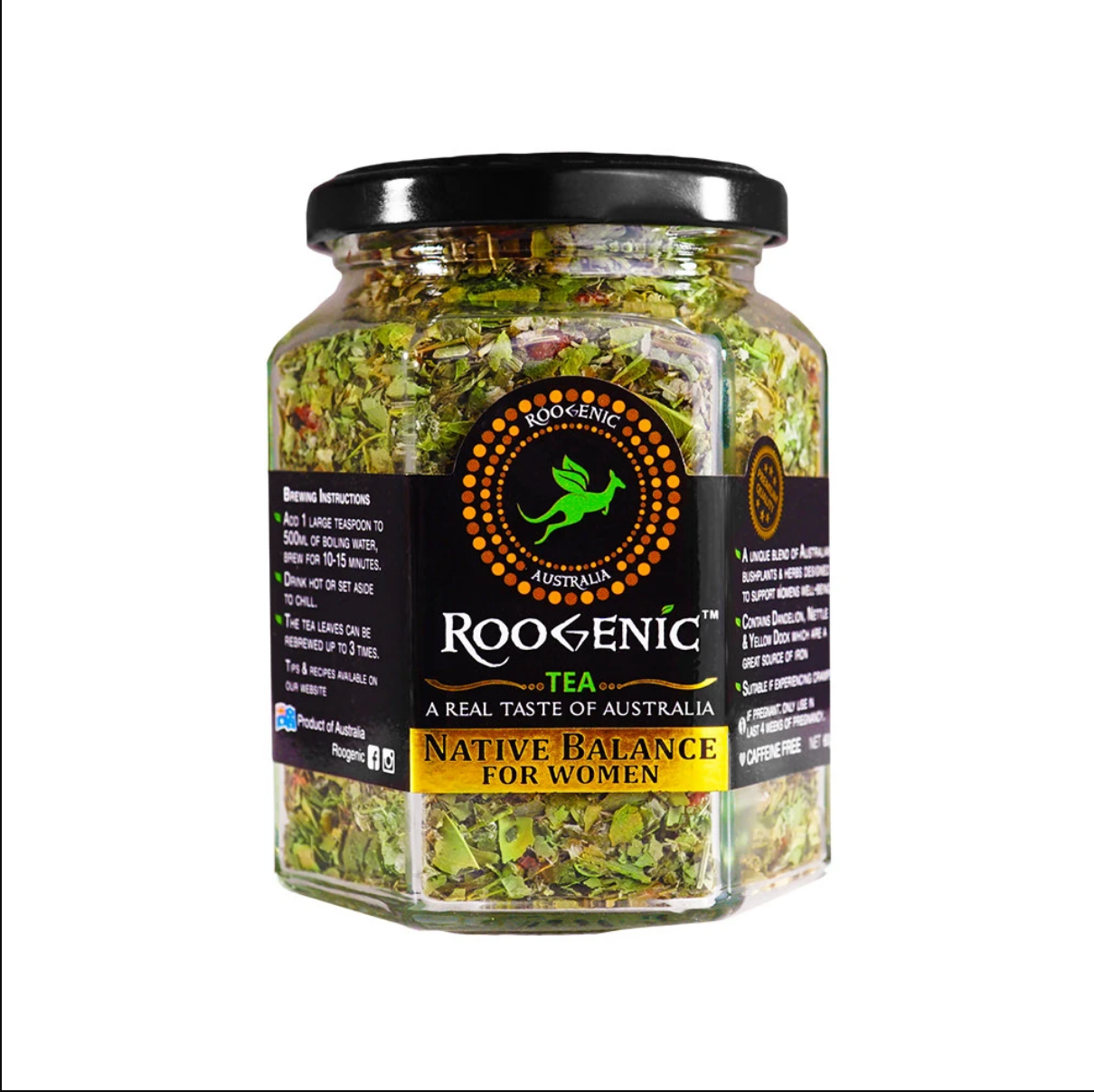 Roogenic Native Balance for Women Tea (Loose Leaf Jar) (60g)