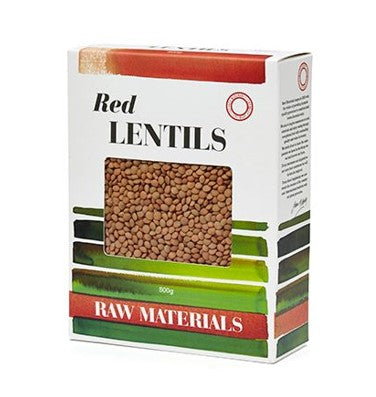 Raw Material Red Lentils 500G