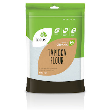 Organic Gluten Free Tapioca Flour (500g)