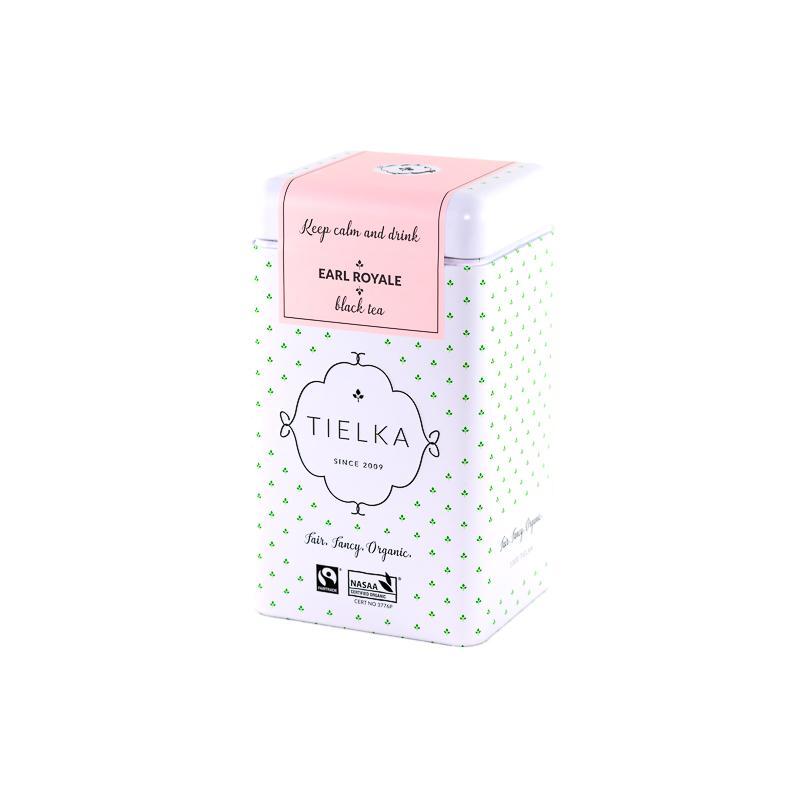 Tielka Earl Royale Black Tea - Pyramid Infusers (25 pcs/Tin)