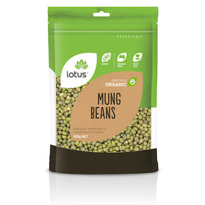 Lotus Beans Mung Organic (500g)