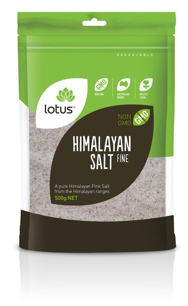 Lotus Salt Himalayan Pink Fine (Bag) (500g)