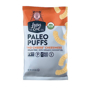 Lesser Evil Paleo Puffs - No Cheese Cheesiness 140g