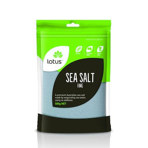 Lotus Sea Salt Fine (500g)